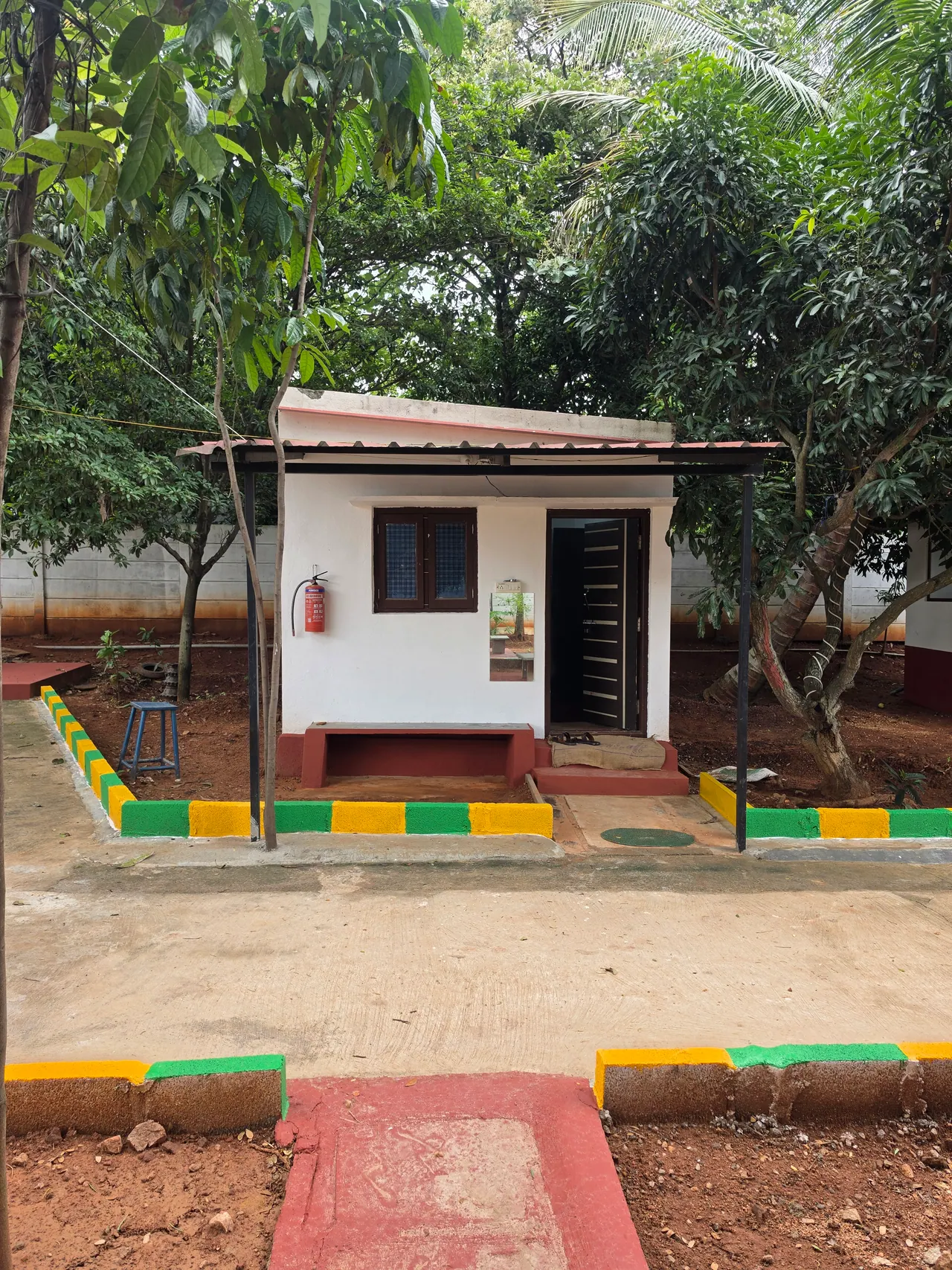 Office and reception area