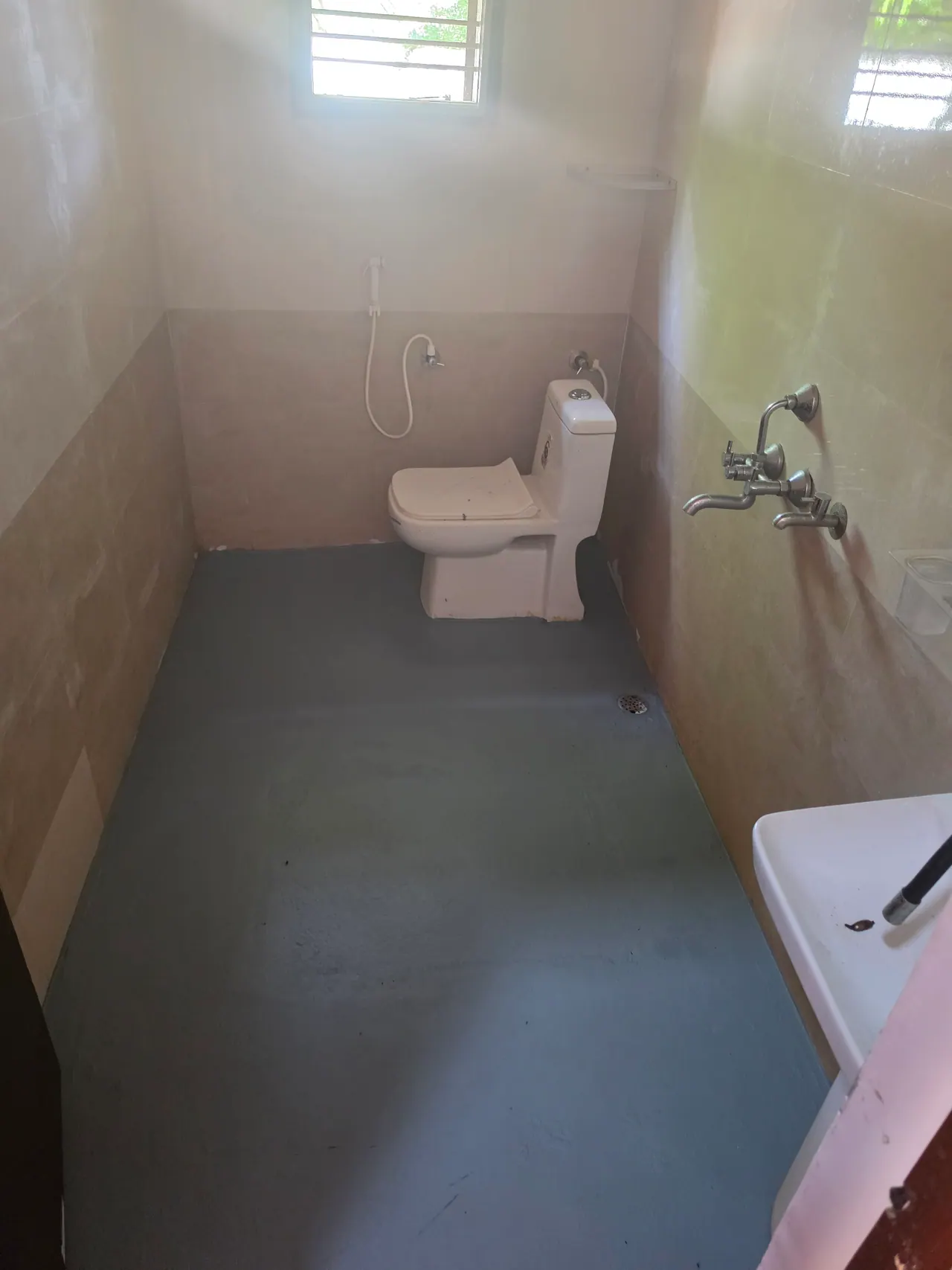 Room with attached bathroom